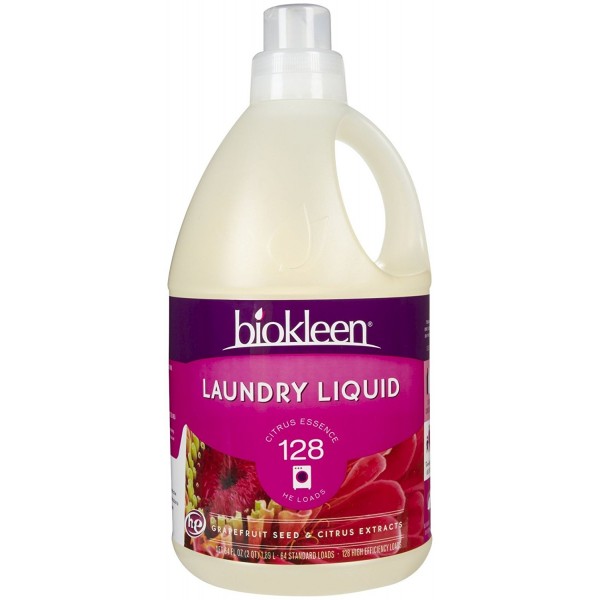 Citrus Laundry Liquid 64oz/1.89L - Biokleen - BabyOnline HK