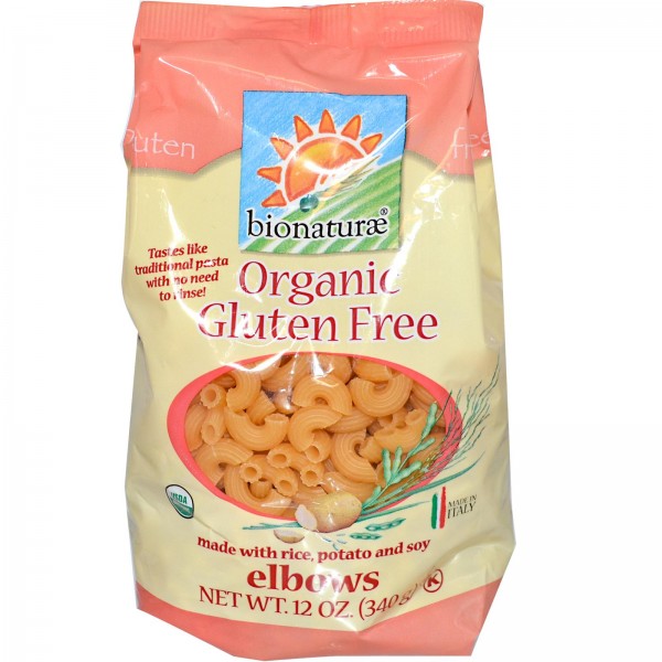 Organic Gluten Free Elbows Pasta 340 g - BioNaturae - BabyOnline HK