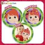 Creative Kids - Cocomelon - Paper Plate Masquerade Kit - BMS - BabyOnline HK