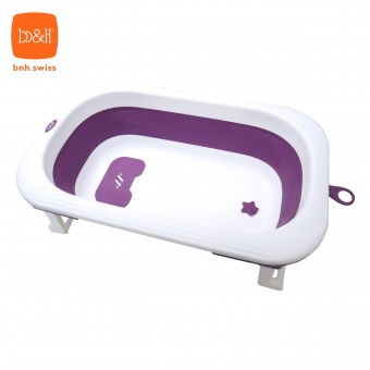 B&H - Silver ION Collapsible Baby Bath Tub