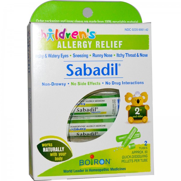 Sabadil - Children's Allergy Relief (2 Tubes) - Boiron - BabyOnline HK