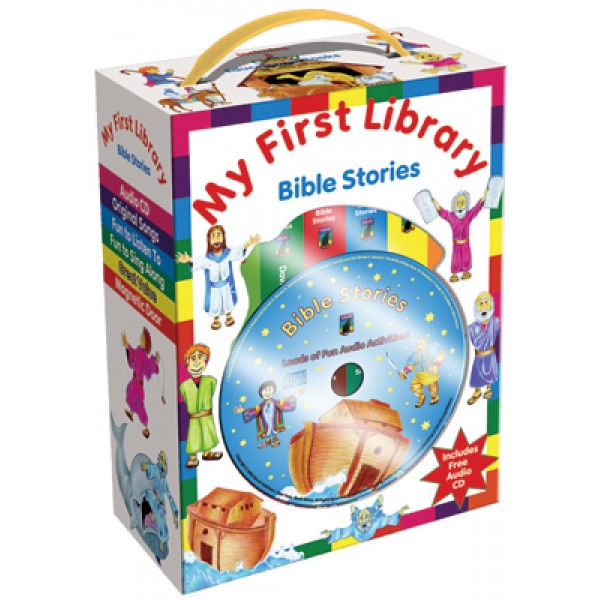 My First Library - Bible Stories (8 Board Books + CD) - Other Book Publishers - BabyOnline HK