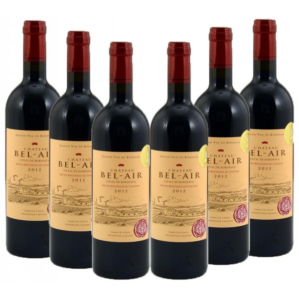 Chateau Bel-Air 2012 (6 bottles) - Grand Vin De Bordeaux - BabyOnline HK