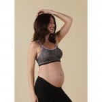Body Silk Seamless Rhythm Nursing Bra (Black SpaceDye) - Size M - Bravado - BabyOnline HK