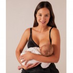 Body Silk Seamless Sheer Nursing Bra (Black) - Size L - Bravado - BabyOnline HK