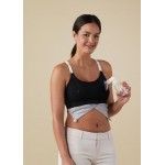 Clip and Pump Hands-Free Nursing Bra Accessory (Dove Heather) - Size S - Bravado - BabyOnline HK