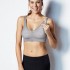 Body Silk Seamless Yoga Nursing Bra (Dove Heather) - Size S