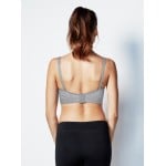Body Silk Seamless Yoga Nursing Bra (Dove Heather) - Size S - Bravado - BabyOnline HK
