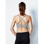 Body Silk Seamless Yoga Nursing Bra (Dove Heather) - Size M - Bravado - BabyOnline HK