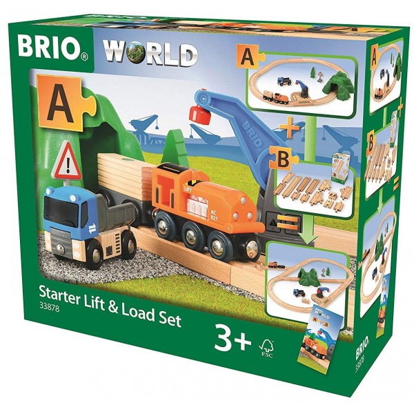 BRIO World - Starter Lift & Load Set - BRIO - BabyOnline HK