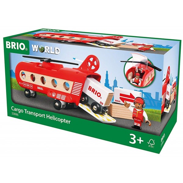 BRIO World - Cargo Transport Helicopter - BRIO
