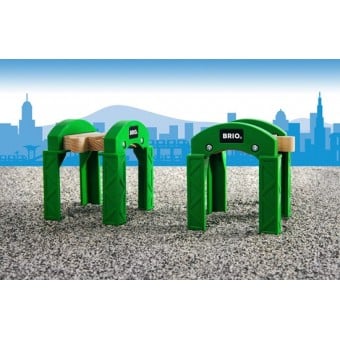 BRIO World - Stacking Track Supports