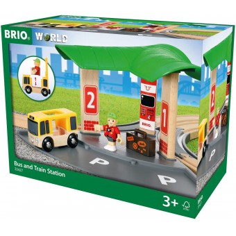 Brio World - Bus and Train Station