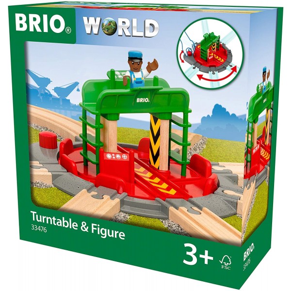BRIO World - Turntable & Figure - BRIO - BabyOnline HK