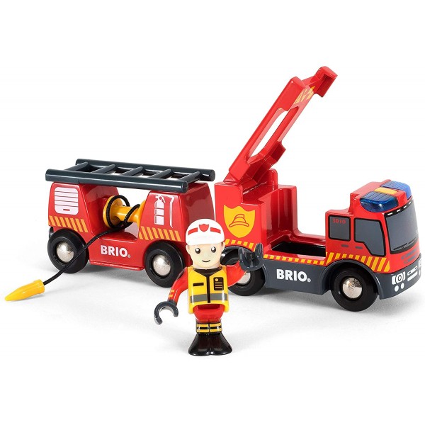 Brio World - Emergency Fire Engine - BRIO - BabyOnline HK