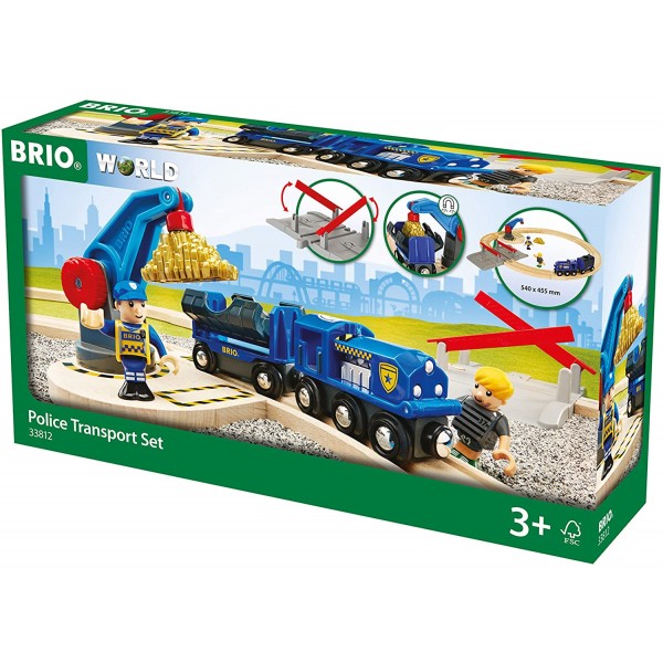 Brio World - Police Transport Set - BRIO - BabyOnline HK