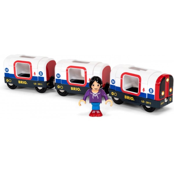 Brio World - Battery Powered Metro Train - BRIO - BabyOnline HK