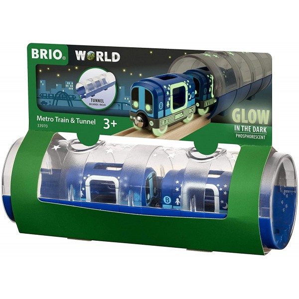 Brio World - Metro Train & Tunnel - BRIO - BabyOnline HK
