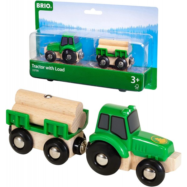 Brio World - Tractor with Load - BRIO - BabyOnline HK