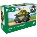 Brio World - Light Up Gold Wagon - BRIO - BabyOnline HK