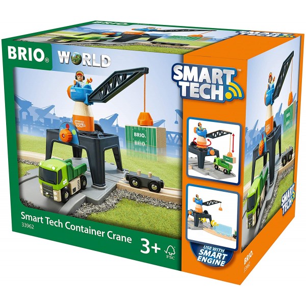 Smart Tech Container Crane - BRIO - BabyOnline HK