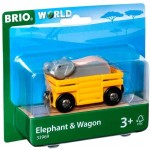 Brio World - Elephant & Wagon - BRIO - BabyOnline HK