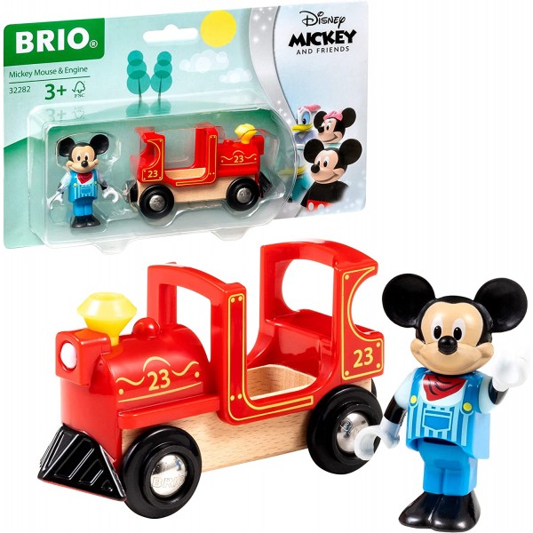 Brio - Mickey Mouse & Engine - BRIO