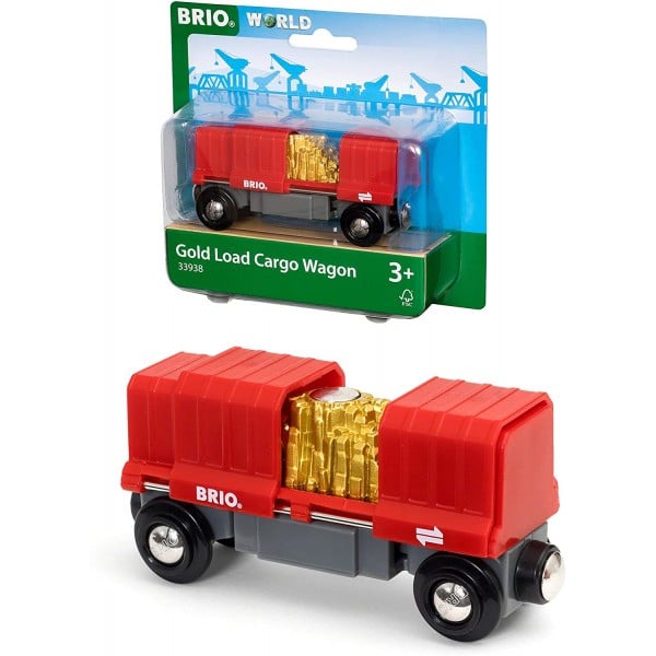 Brio World - Gold Load Cargo Wagon - BRIO - BabyOnline HK