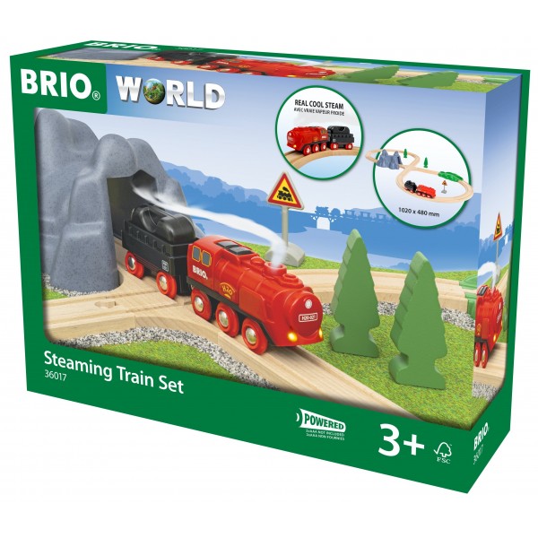 BRIO World - Steaming Train set - BRIO - BabyOnline HK