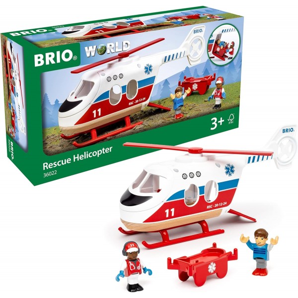 BRIO World - Rescue Helicopter - BRIO - BabyOnline HK
