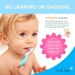嬰兒牙線刷 (0-3歲) - 藍色 - Brush Baby - BabyOnline HK