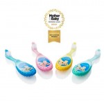 嬰兒牙線刷 (0-3歲) - 黃色 - Brush Baby - BabyOnline HK