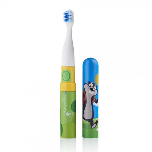 Go-Kidz Electric Travel Toothbrush - Mikey - Brush Baby - BabyOnline HK
