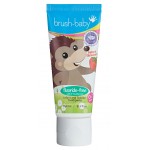 Fluoride-Free Strawberry Infant and Toddler Toothpaste (0-2 Years) With Xylitol 50ml - Brush Baby - BabyOnline HK