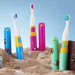 Go-Kidz Electric Travel Toothbrush - Pink - Brush Baby - BabyOnline HK