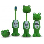 Poppin' Toothbrush - Leapin' Louie (Frog) - Brush Buddies - BabyOnline HK