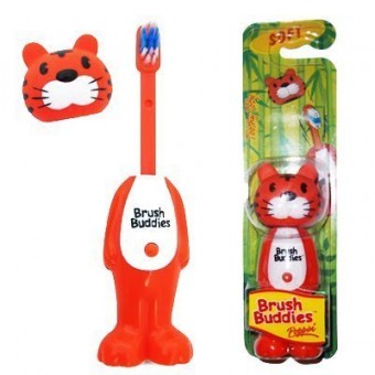 Poppin' Toothbrush - Toothy Toby (Tiger)