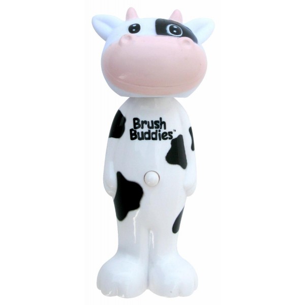 Poppin' Toothbrush - Milk Wayne (Cow) - Brush Buddies - BabyOnline HK