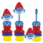 Poppin' Toothbrush - Papa Smurf - Brush Buddies - BabyOnline HK
