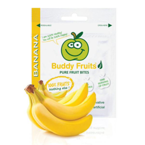Buddy Fruits Bites - Banana (28g) [NEW] - Buddy Fruits - BabyOnline HK