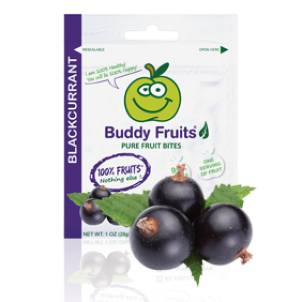 純水蓉軟糖 - 黑加侖子 (28g) [新] - Buddy Fruits - BabyOnline HK