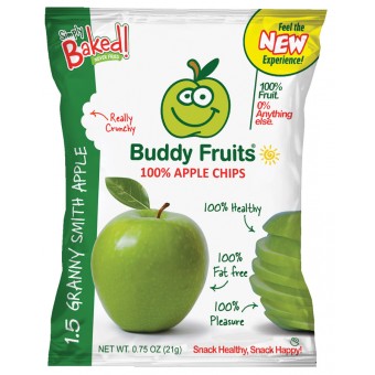 100% Apple Chips - Granny Smith Apples - 21g [NEW]
