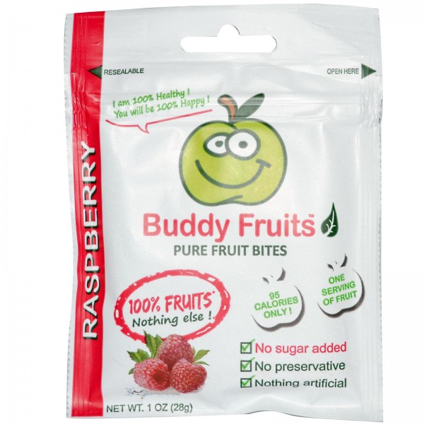 Buddy Fruits Bites - Raspberry (28g) - Buddy Fruits - BabyOnline HK