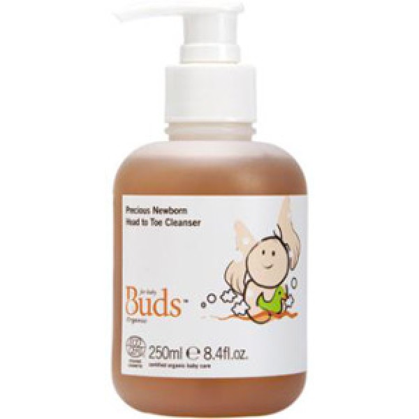 Cherished Organics - Precious Baby Head to Toe Cleanser 250ml - Buds - BabyOnline HK
