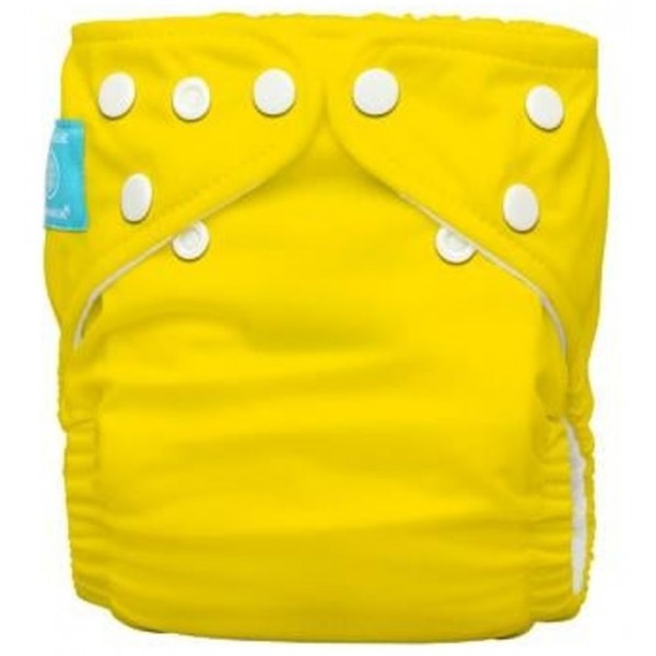 Charlie Banana - One Size Cloth Diaper (Yellow) - Charlie Banana - BabyOnline HK