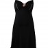 Lisa Maternity & Nursing Nightdress (Black)