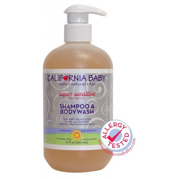Shampoo & Bodywash - Super Sensitive 562ml - California Baby - BabyOnline HK