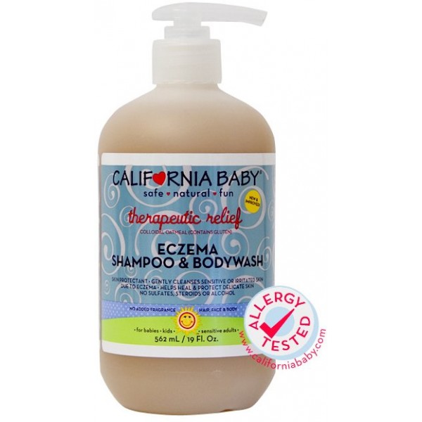Therapeutic Relief - Eczema Shampoo & Bodywash 562ml - California Baby - BabyOnline HK