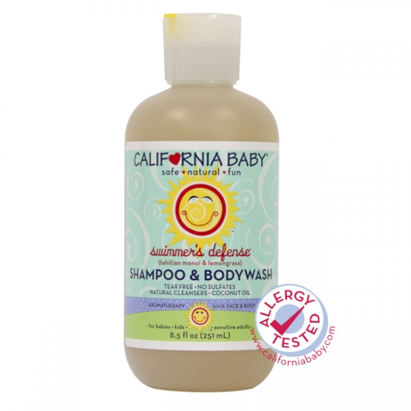 Shampoo & Bodywash - Swimmer's Defense 8.5oz - California Baby - BabyOnline HK
