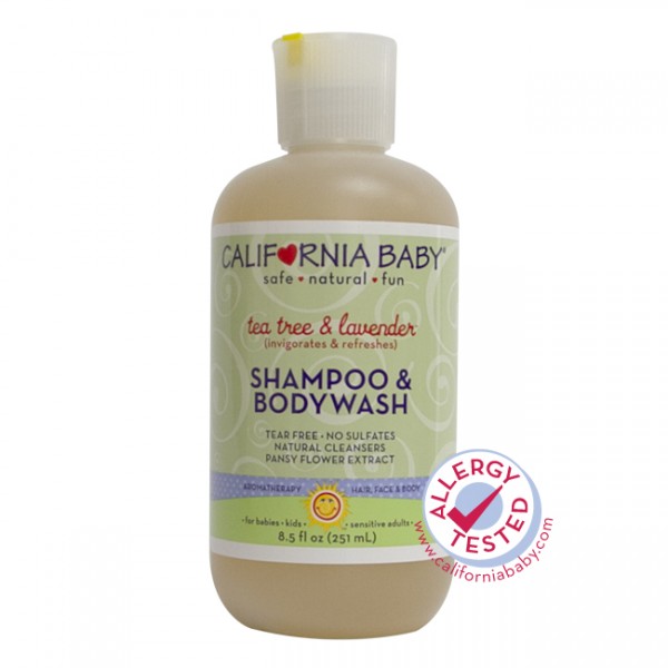 Shampoo & Bodywash - Tea Tree & Lavender 8.5oz - California Baby - BabyOnline HK